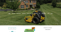 Desktop Screenshot of landscaping4seasons.com